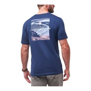 Travis Mathew Total Eclipse on the Docks Classic Fit Tee- Unopened Size L NWT